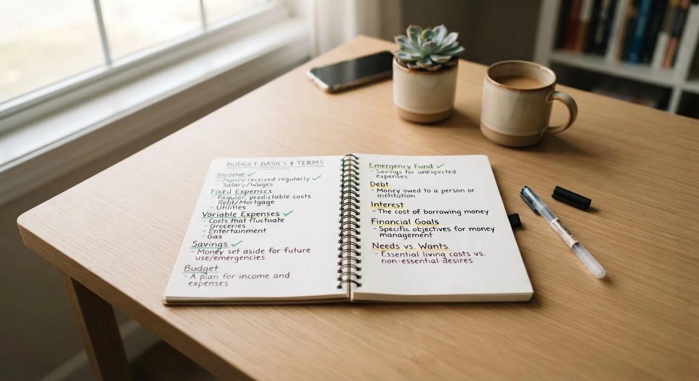 A Glossary of Budgeting Terms Every Beginner Should Know