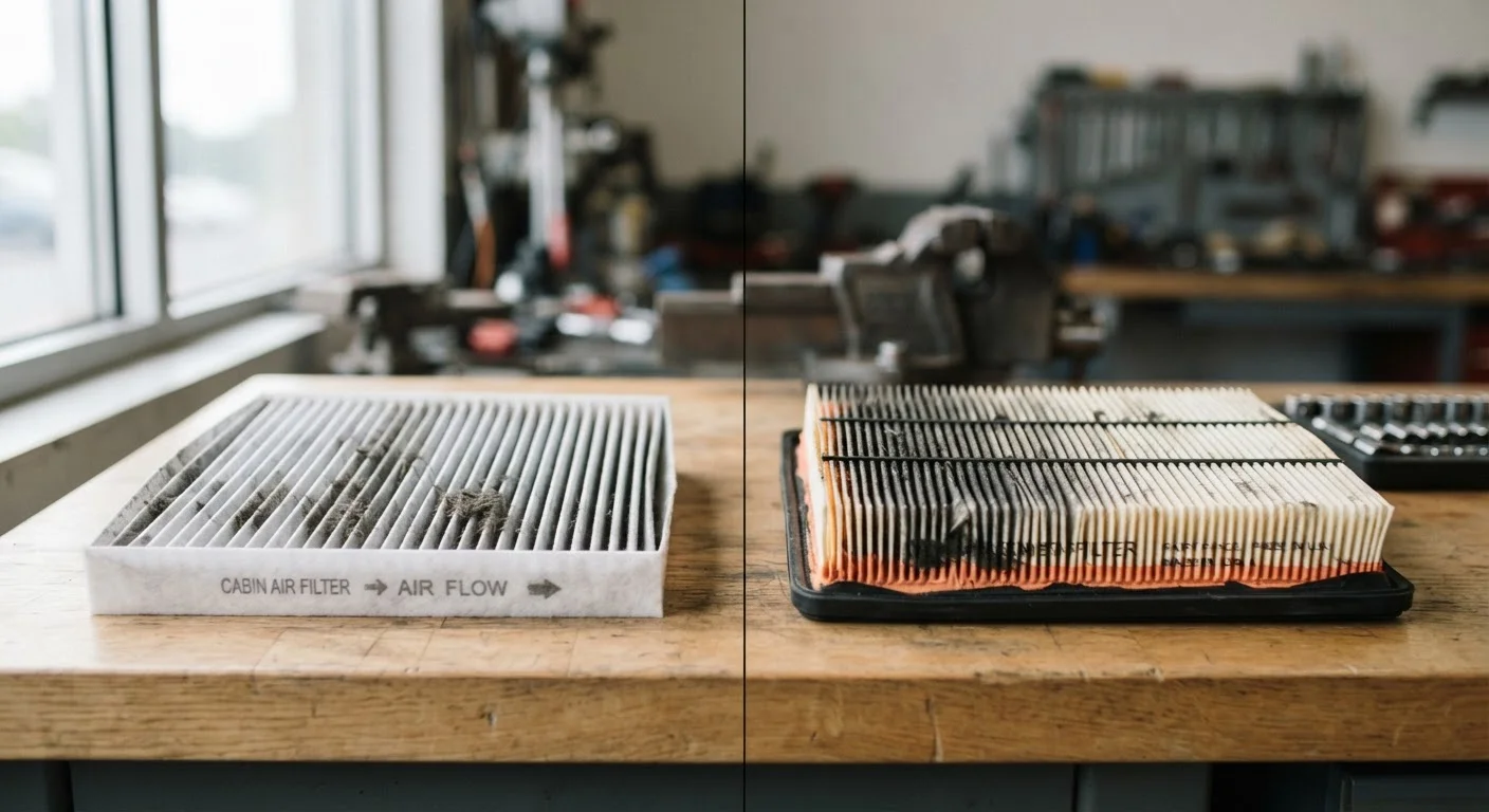 Cabin Air Filter vs. Engine Air Filter: Two Very Different Jobs