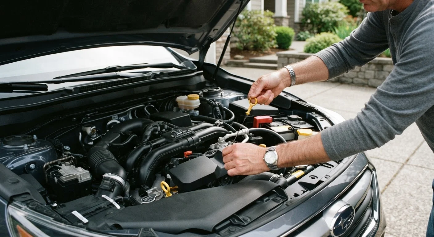 Checking and Topping Off Your Car's Fluids