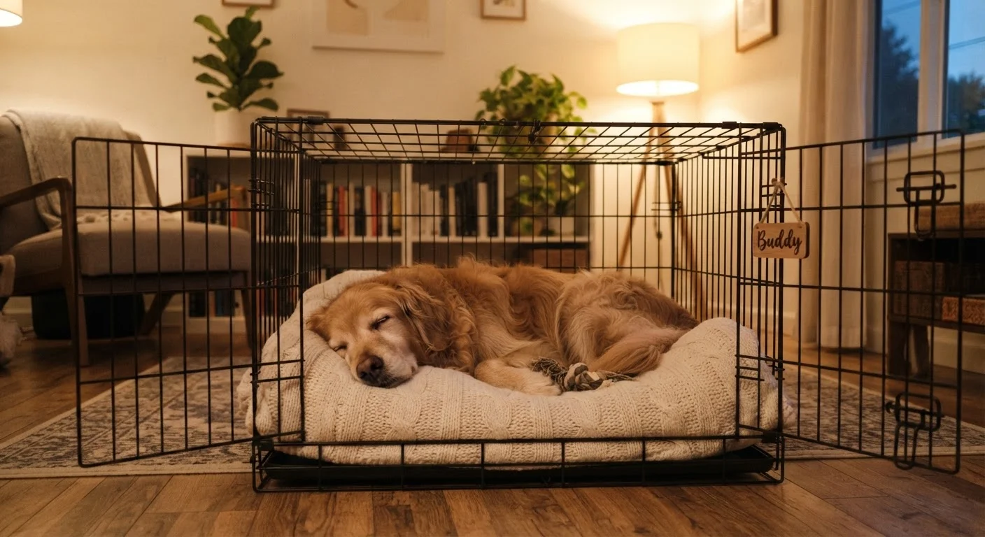 Crate Training Done Right: Turning a Crate Into a Safe Space