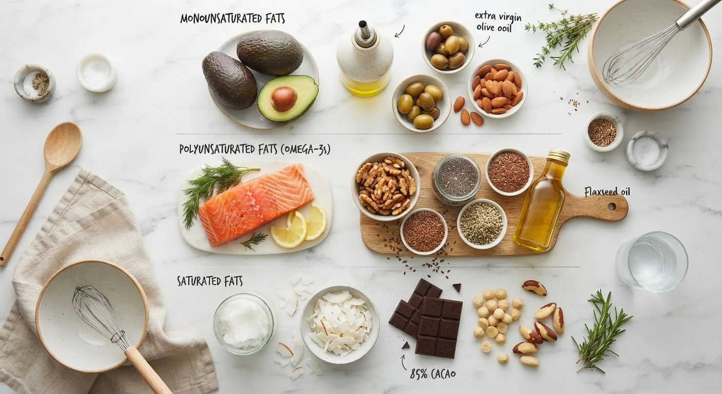 Dietary Fat: Saturated, Unsaturated, and Trans Fats Compared