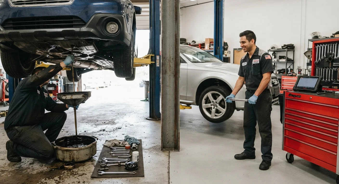 DIY Oil Changes vs. Taking It to a Shop