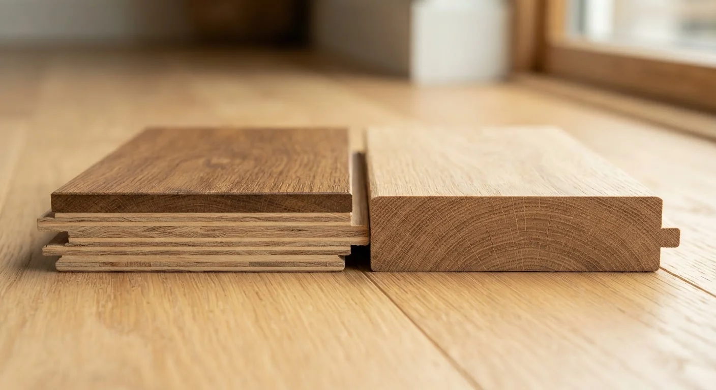Engineered Hardwood vs. Solid Hardwood Flooring