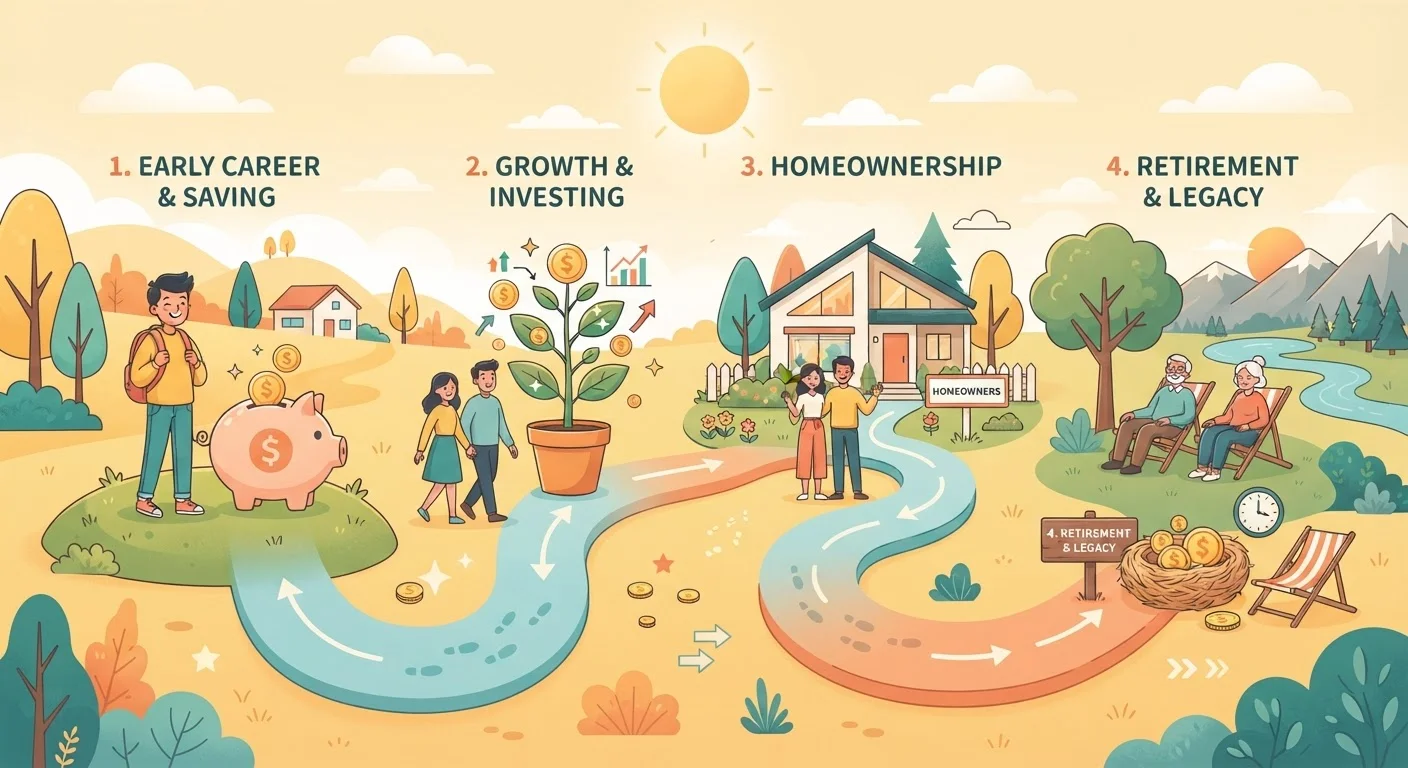 Financial Planning Across Life Stages: Your 20s Through Your 60s