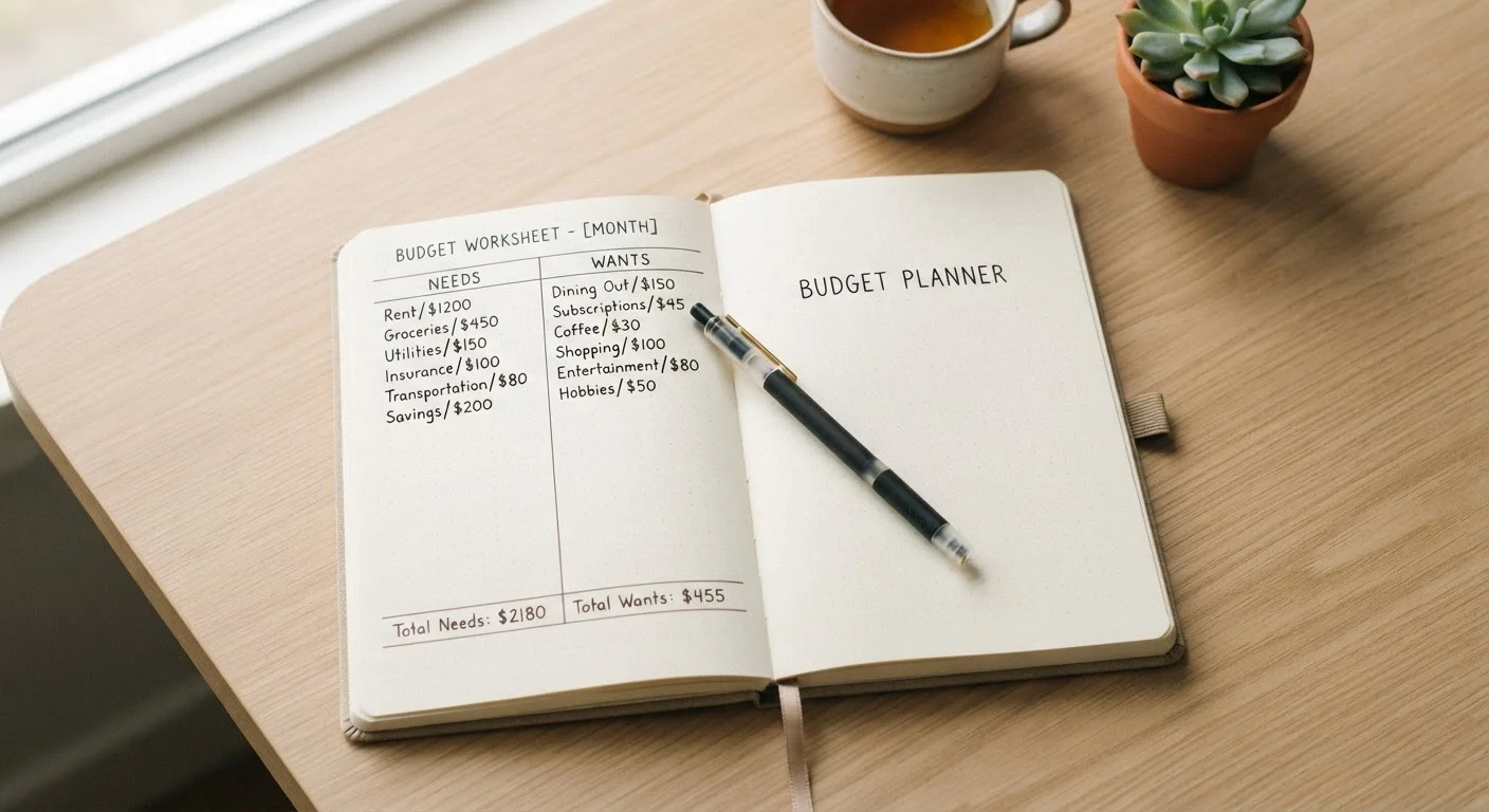 Needs vs. Wants: Drawing the Line That Makes Budgeting Work