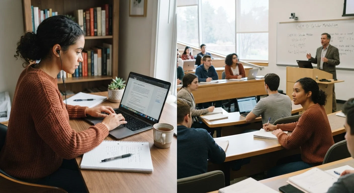 Online Courses vs. Community College Classes: What the Comparison Really Involves