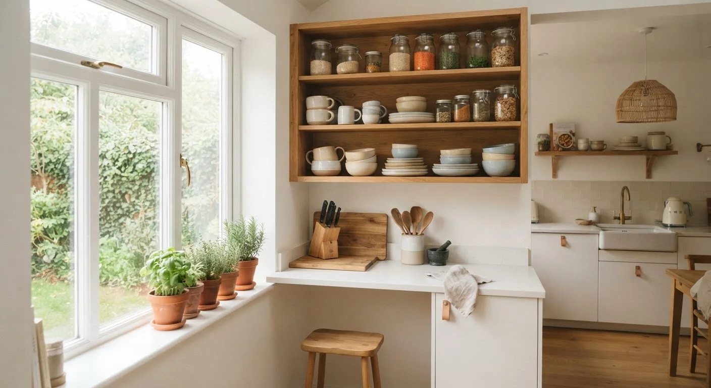 Open Shelving in the Home: Weighing the Appeal Against the Upkeep