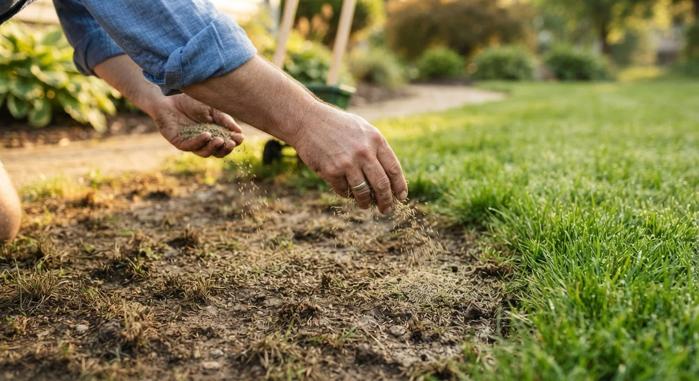 Overseeding a Patchy Lawn Without Killing What's Already There