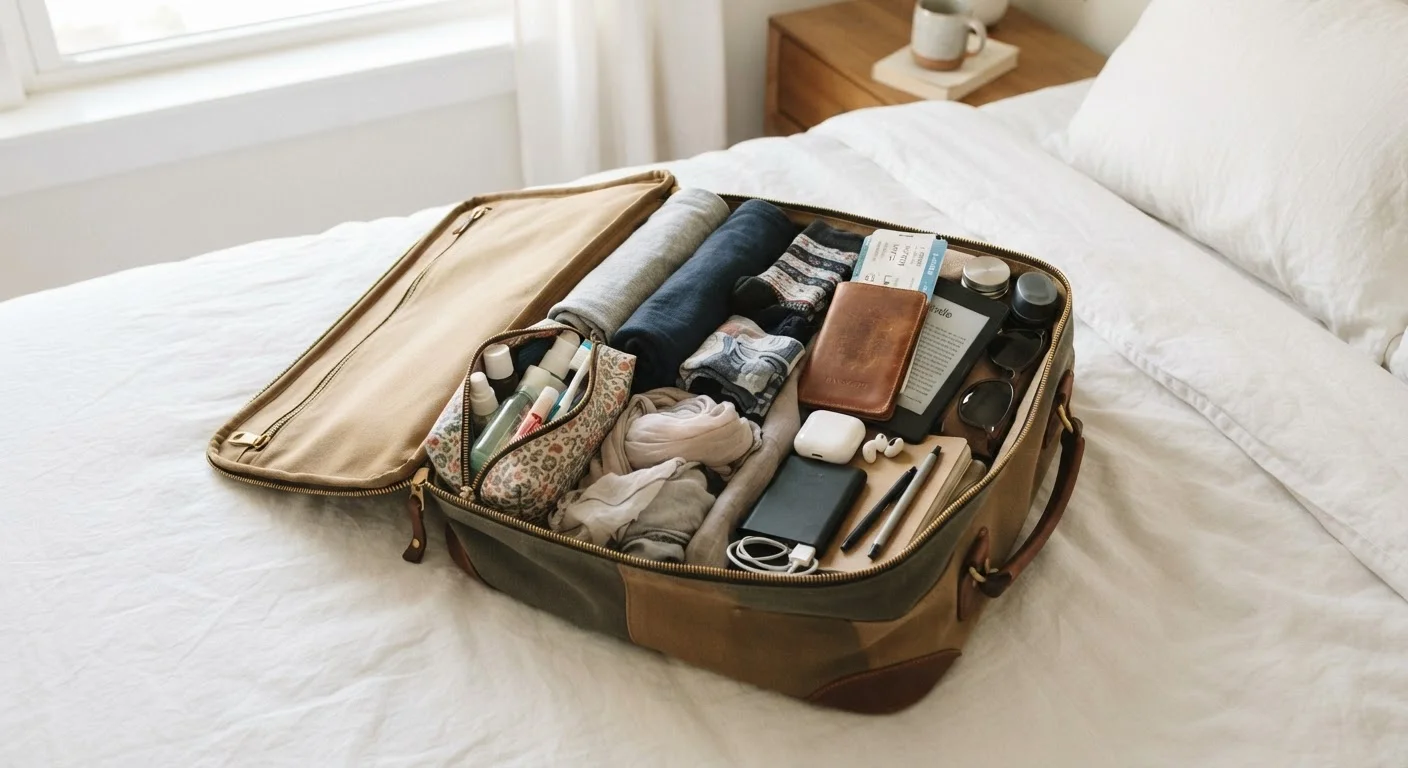 Packing for a Week in a Personal Item Bag: A Realistic Walkthrough