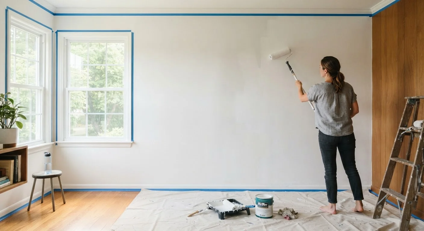 Painting a Room: Surface Prep, Priming, and Technique