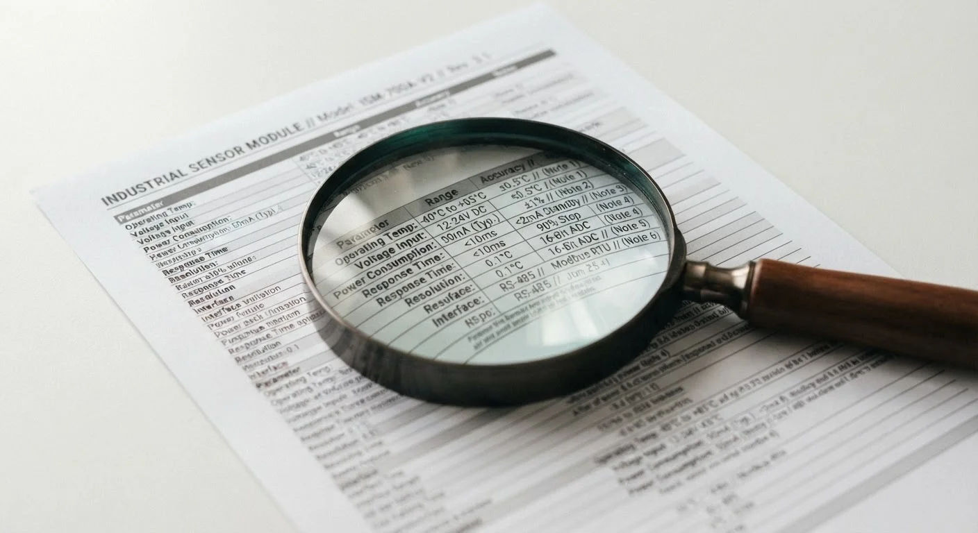 Reading Between the Lines of Product Specification Sheets
