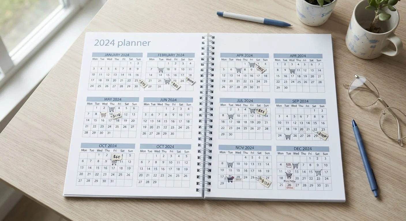Retail Calendars: Which Categories Tend to Drop in Price and When