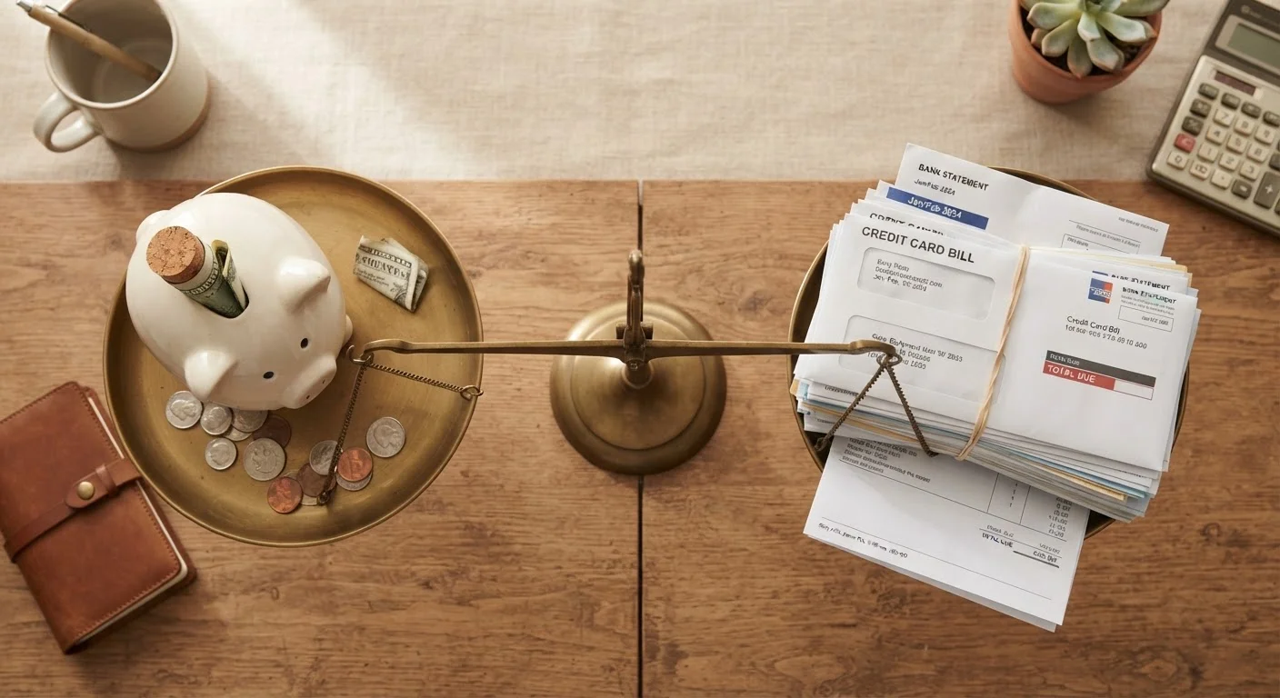 The Hidden Costs of Carrying Debt While Trying to Save