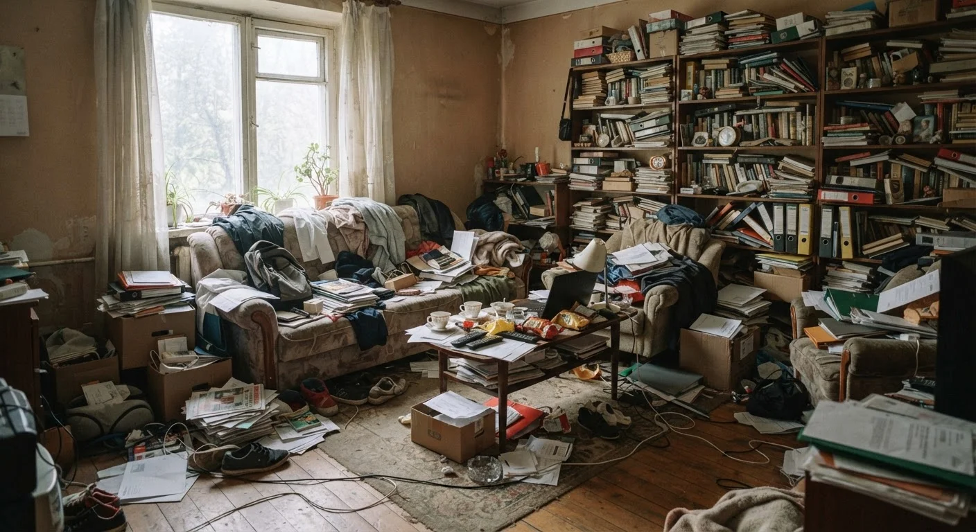 The Psychology Behind Clutter: Why Messy Spaces Drain Your Energy
