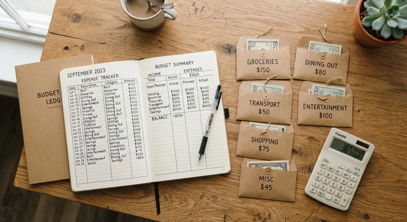 Tracking Spending Without an App: Low-Tech Methods That Work