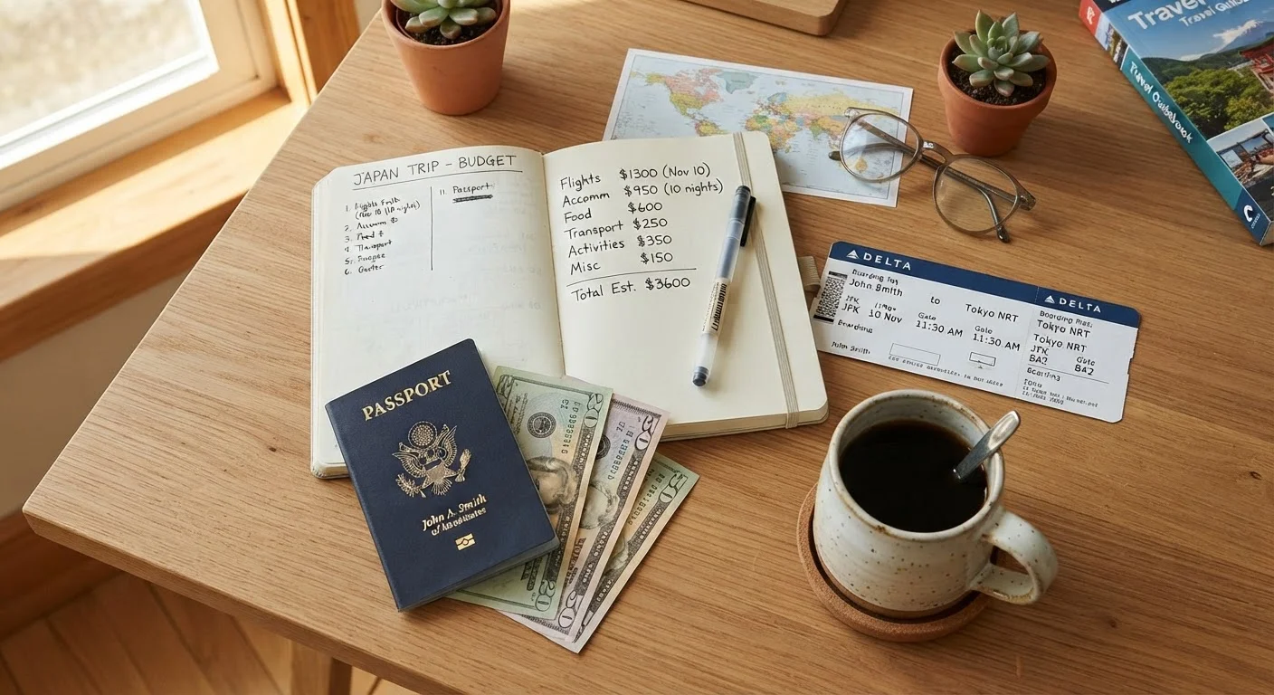 Travel Budget Basics: Where Your Money Actually Goes