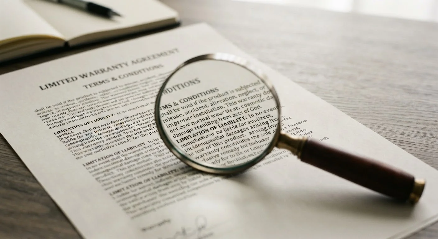 Warranty Terms Decoded: What the Fine Print Actually Tells You