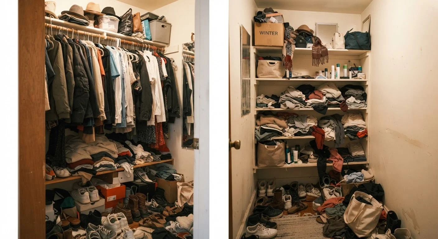 Why Your Closet Gets Disorganized Again Within Weeks